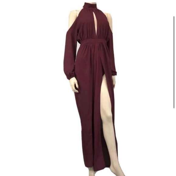 TigER Mist jumpsuit cold shoulder long sleeve S:S - Picture 2 of 16